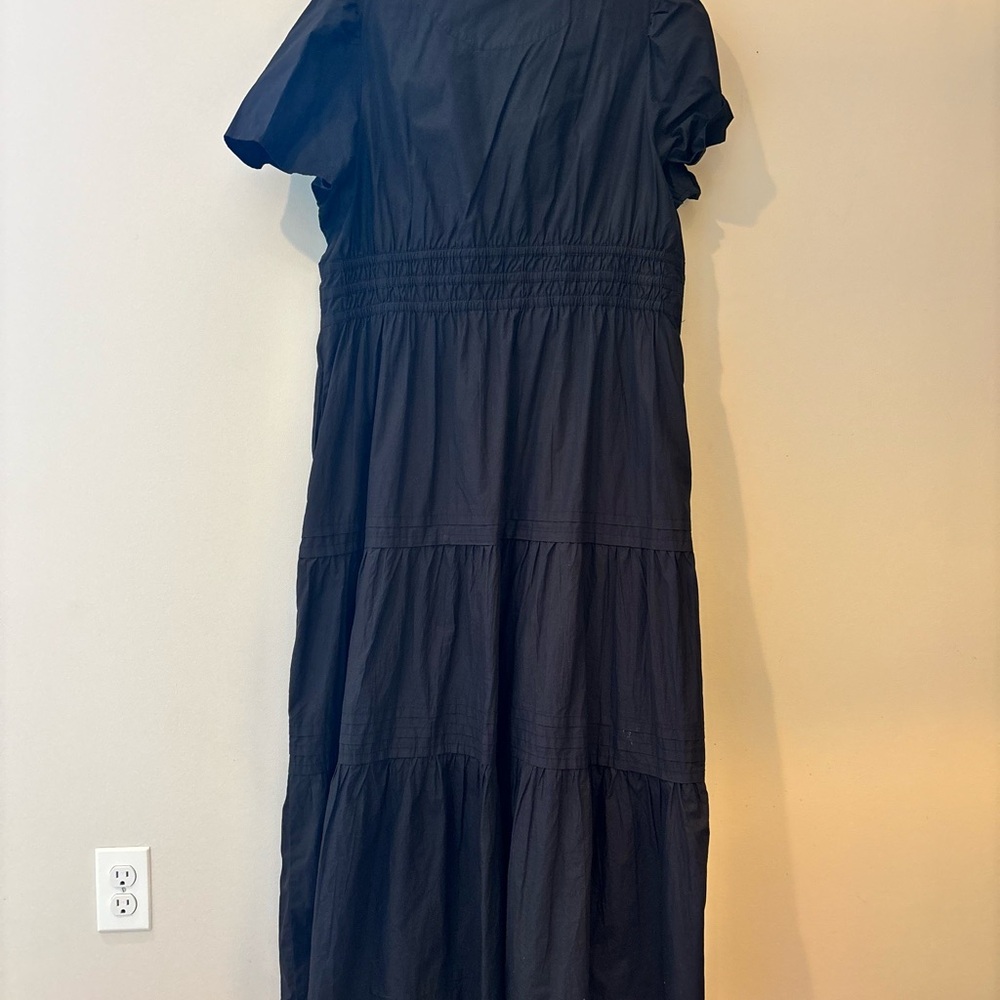 Quince Elegant Black Maxi Dress